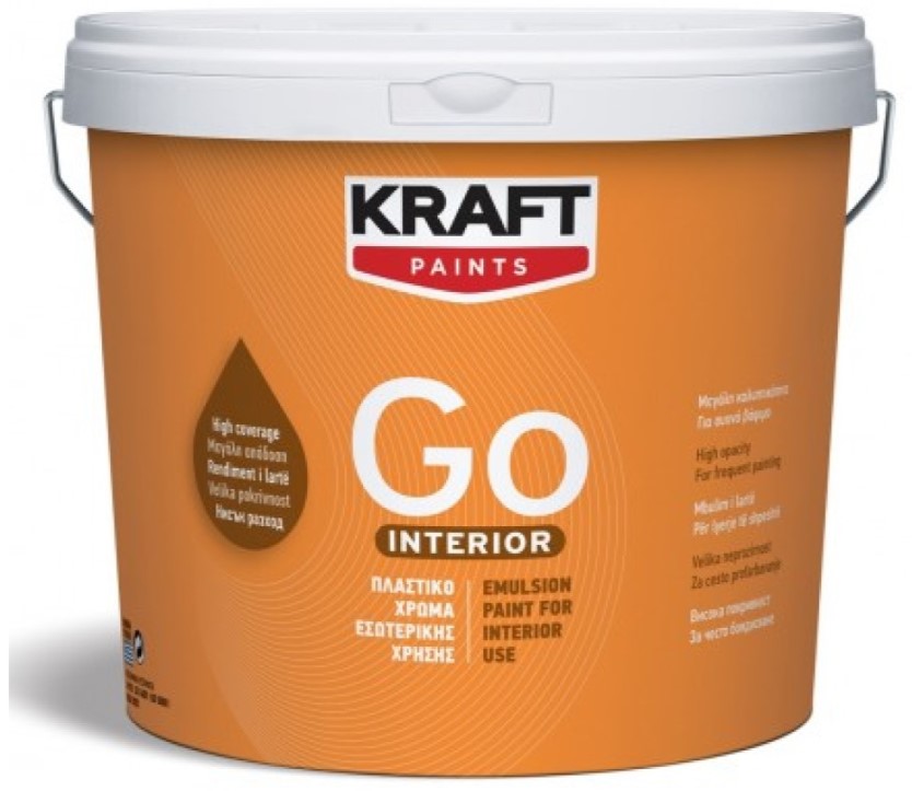 Гръцка икономична боя Go Interior 0.75l