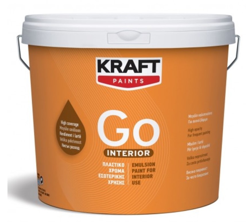Гръцка икономична боя Go Interior 3л